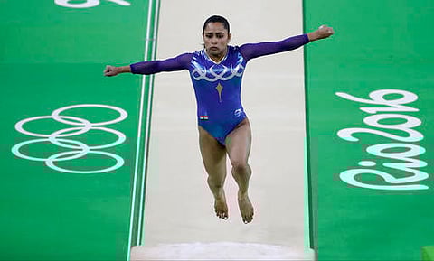 Indian gymnast Dipa Karmakar (File| AP)