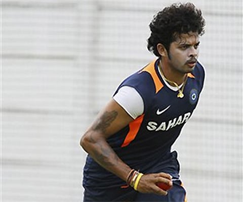 Indian speedster Sreesanth (File | AP)