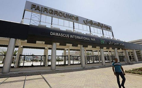 Damascus International Fair grounds | AFP