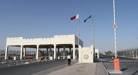 Qatar border | AFP