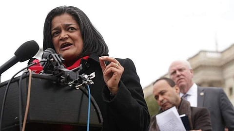 Indian-American Congresswoman Pramila Jayapal ( Image courtesy Twitter@RepJayapal)