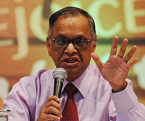 Infosys co-founder Narayana Murthy.
