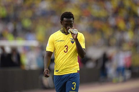 Ecuador's former defender Luis Caicedo | AFP