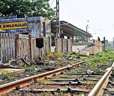 Anna Nagar railway station wears a deserted look | Romani Agarwal