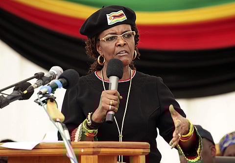 Zimbabwean first lady Grace Mugabe (File | AP)