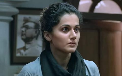 Taapsee Pannu in the movie Pink, which had a strong message about women | Youtube