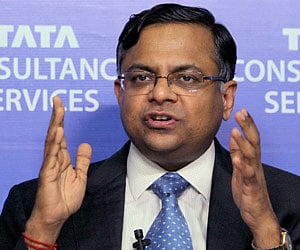 Tata Consultancy Services chief N Chandrasekaran (File photo: EPS)