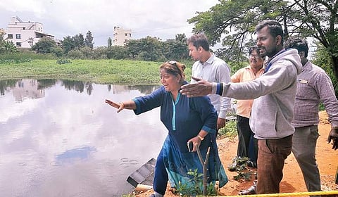 Expert Raaginni told BDA authorities it would require about 10 days for all the foam and stench to go away. But they ran out of patience in just three days | JITHENDRA M