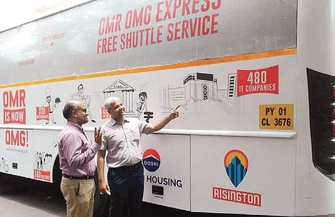 OMR OMG Express: Free AC bus service on IT corridor for a month