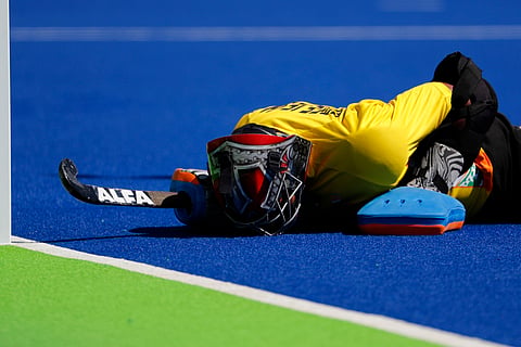 Indian goalkeeper Sreejesh won’t play in a competitive tournament till next year’s Commonwealth Games in Australia. (File | AP)