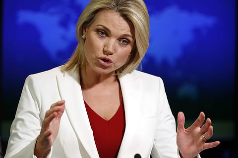 US State Department Spokesperson Heather Nauert (File | AP)