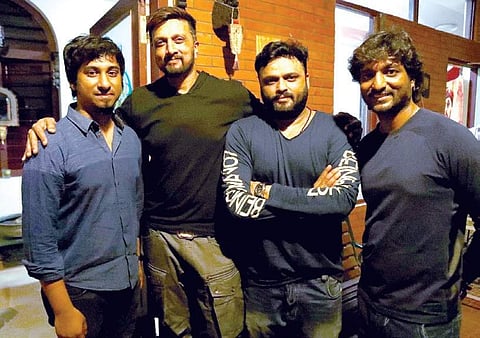 Judah Sandy, Sudeep, Imran Sardhariya and Dhananjay