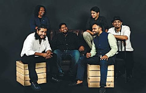 Parth and Bryden band.