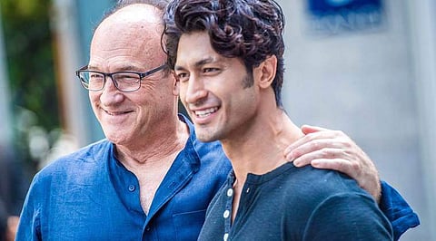 Vidyut Jammwal, director Chuck Russell (Photo: Instagram)