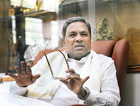 Karnataka CM Siddaramaiah. (EPS | Nagesh Polali)