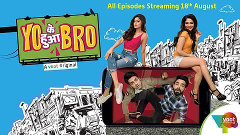 Poster announcing the telecast date of Yeh Kya Hua Bro. (Photo | YouTube)
