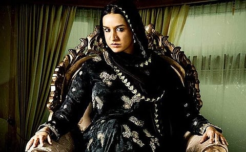 Shraddha Kapoor as 'Haseena Parker'.