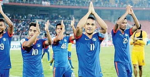 India currently stay on top of Group A with six points, courtesy back to back victories against Myanmar and Kyrgyzstan.