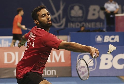 India's badminton star HS Prannoy (File |AP)
