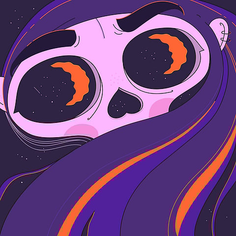 Artwork by Adrita Das for Saptan Stories. (Photo | Facebook/British Council India)