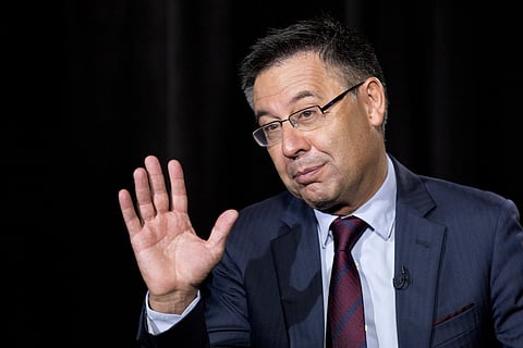 Barcelona president Josep Maria Bartomeu (Photo | AP)