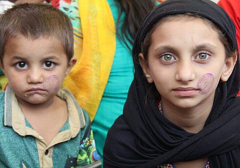 The two children, including a girl and her younger brother, had gone with their kin to the Bhopal Central Jail to meet a close relative. | Express Photo Service