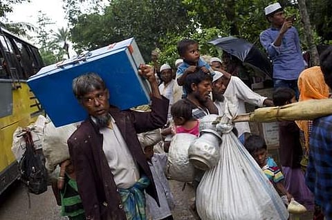 Rohingya refugees (File photo | AP)