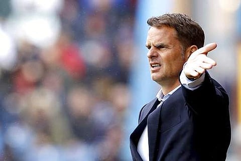 Sacked Crystal Palace manager Frank de Boer | AP