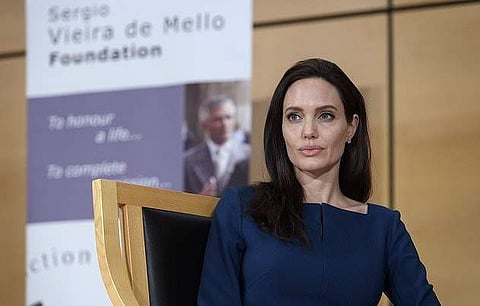 Angelina Jolie recently revealed she was initially intimidated by the thought of playing Sleeping Beauty’s nemesis. (File | Associated Press)