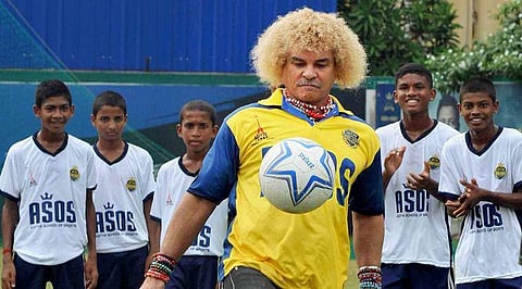 Colombian football legend Carlos Valderrama | PTI