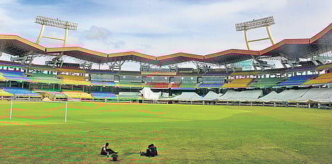 Almost D60 crore has been spent to upgrade the Jawaharlal Nehru Stadium in Kochi. | Express