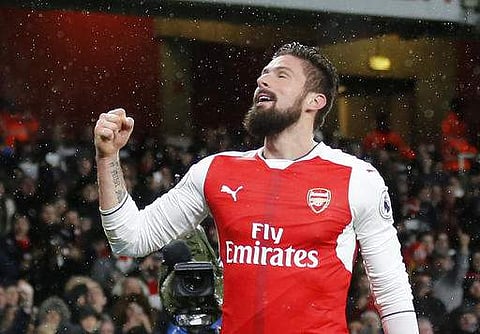 Arsenal forward Olivier Giroud (File | AP)