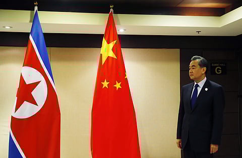 China said will never allow chaos and war on the peninsula. (File | AP)