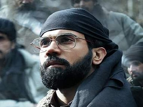 Rajkummar Rao in Hansal Mehta's film, Omerta. (Photo | Twitter@RajkummarRao)