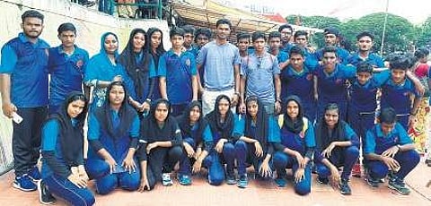 Lakshadweep athletes at the 29th SZ Jr Athletics C’ship | KAVIYOOR SANTHOSH