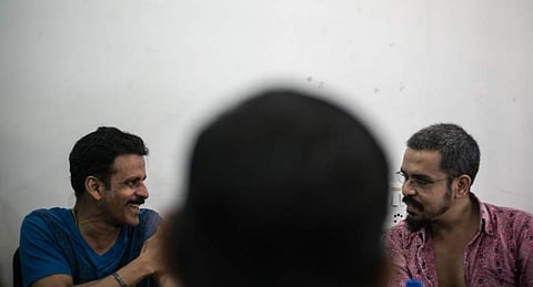Manoj Bajpayee and director Devashish Makhija. (Photo | Twitter)