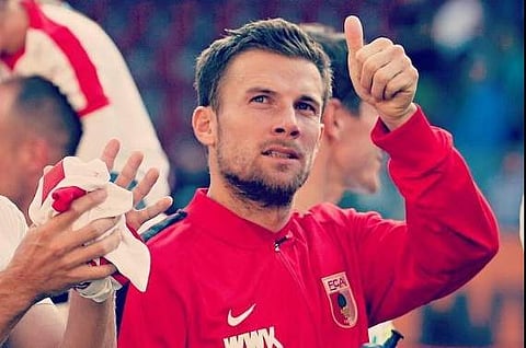 Augsburg captain Daniel Baier (Facebook/Daniel Baier)
