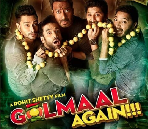 Poster of Golmaal again |Twitter profile
