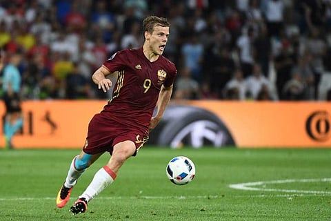 Russia forward Alexander Kokorin | AFP
