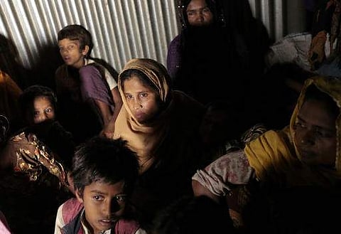 Rohingyas are seen as a threat by the Centre. (File photo | AP)
