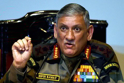 Army Chief Gen Bipin Rawat (File| PTI)