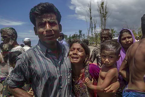 The 1.1-million-strong Rohingya have suffered years of discrimination in Myanmar, where they are denied citizenship even though many have longstanding roots in the country. (Photo | AP)