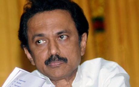 DMK working president MK Stalin. (EPS)