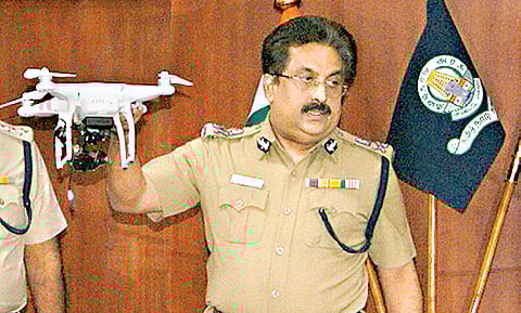 A file picture of former Chennai city police commissioner S George. | Express Photo Service