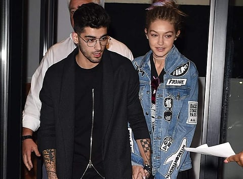 Pop star Zayn Malik and fashion model Gigi Hadid. (File | Associated Press)