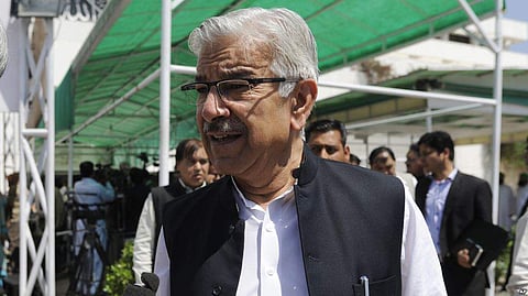Pakistan's Foreign Minister Khawaja Muhammad Asif | AP