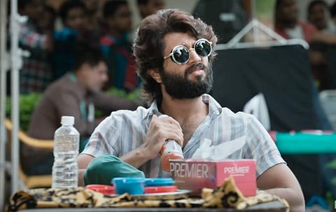 Vijay Deverakonda in Arjun Reddy. (Photo | YouTube)