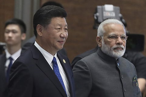 Prime Minister Narendra Modi met Chinese President Xi Jinping on the sidelines of the BRICS summit in Xiamen, China. | AP