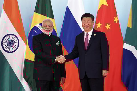 Prime Minister Narendra Modi and Chinese President Xi Jinping today held their first substantive bilateral meeting after the Dokalam standoff. (File | AP)