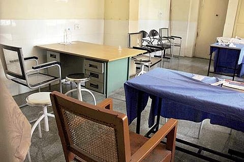 A view of the room where out-patients are counselled in Gandhi hospital. | (Sathya Keerthi | EPS)